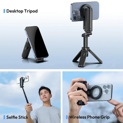 Ulanzi JJ03 Magnetic Phone Tripod Wireless Phone Grip Selfie Stick