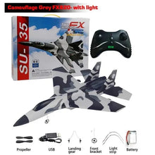 SU35 2.4G Remote Control Flying Model Glider Airplane With LED Lights