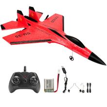 SU35 2.4G Remote Control Flying Model Glider Airplane With LED Lights