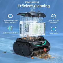 Robot Swimming Pool Cleaner C2V APP AI Vision Self-Learning