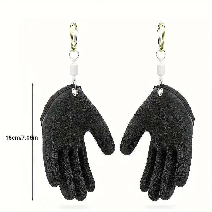 Magnet Release Anti-slip Waterproof Fishing Gloves