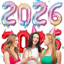 Foil Number New Years Balloon