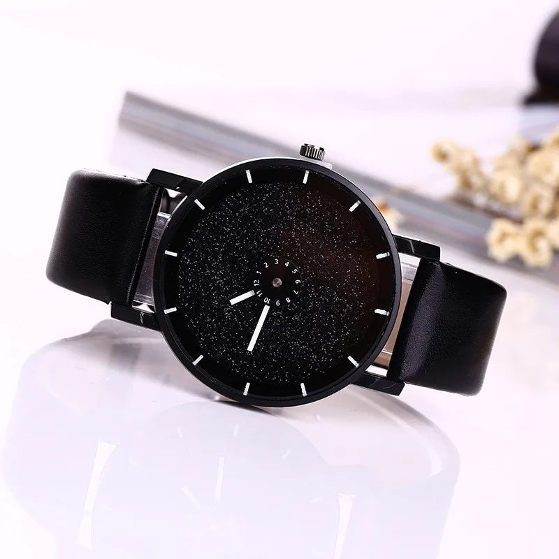 Green Dial Simple Square Quartz Watch Bracelet Set
