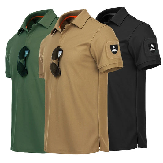 Quick Dry Embroidered Polo Shirt