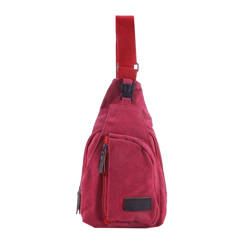 Vintage Canvas Shoulder Sling Bag