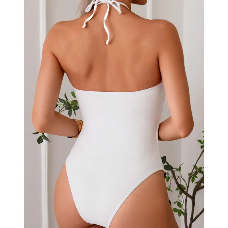 One-Piece Closed Women's Bathing Suit