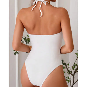 One-Piece Closed Women's Bathing Suit
