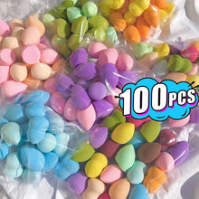 100pcs Mini Makeup Sponge Dry/Wet Use Face Powder Eggs