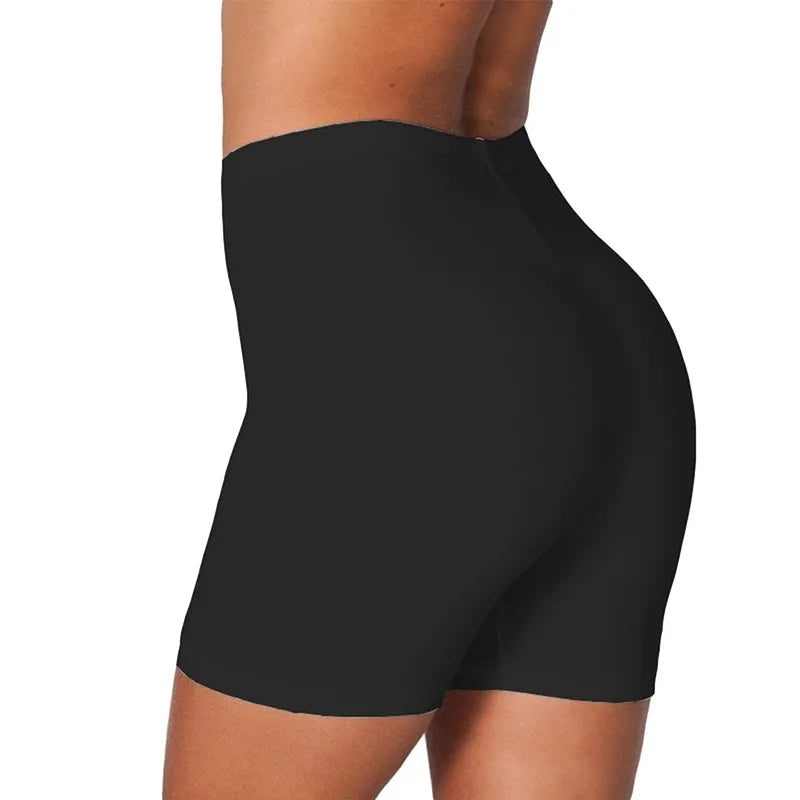 Women's Thin Slim Fit High Waist Fitness Shorts