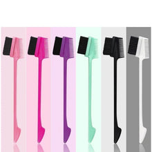 Double Sided Hair Edge Brush Comb Combo