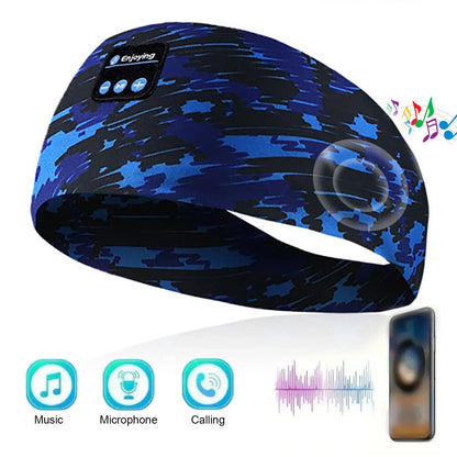 Bluetooth Elastic Wireless Headphones Headband