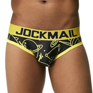 JOCKMAIL Printed Nylon Fast Dry Briefs