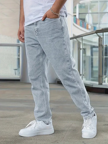 Classic Loose Fit Denim Jeans