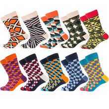 Multiple Pairs Geometric Print Socks