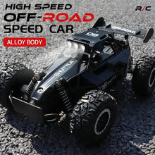 1:16 2WD Car with LED Light 2.4G 20KM/H High Speed Off-Road Climbing Remote Control Car