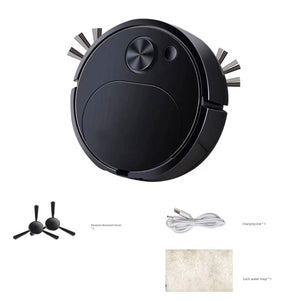 Automatic Mini Intelligent Sweeping, Suction and Dragging Integrated Vacuum Cleaner