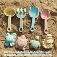 Beach Sandbox Toys with Collapsible Bucket Shovel Rake
