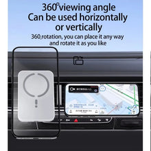 100W Magnetic Wireless Car Charger Air Outlet Phone Holder