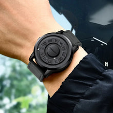 Creative Scrolling Magnetic Force Genuine Leather Watch