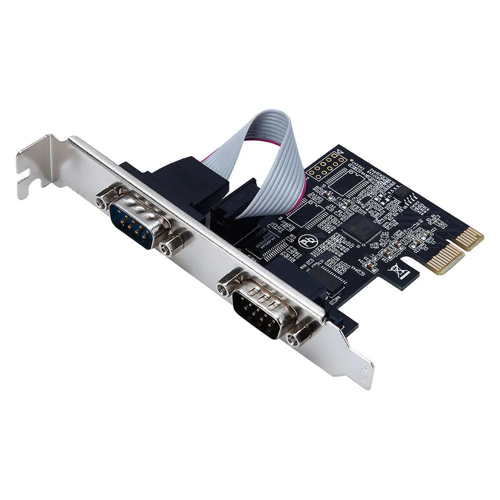 UTHAI Pcie To Two Serial Ports RS232 Interface Industrial Control Computer Expansion Card