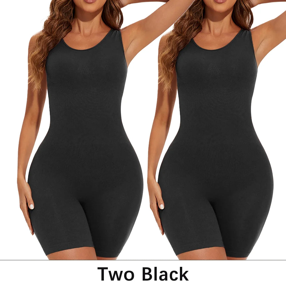 POKARLA Full Coverage Wide Shoulder Body Seamless Shaper