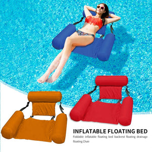 Inflatable Hammock Lounge Chairs Pool Float