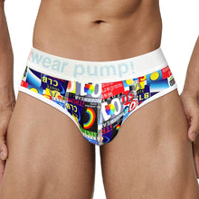 Racing Flag Plaid Printed Breathable Soft Briefs