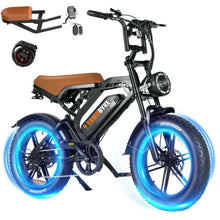 TAMOBYKE V20 Electric Bike with 1500W Motor 31.5MPH 48V18.2Ah Battery, 60-Mile Range