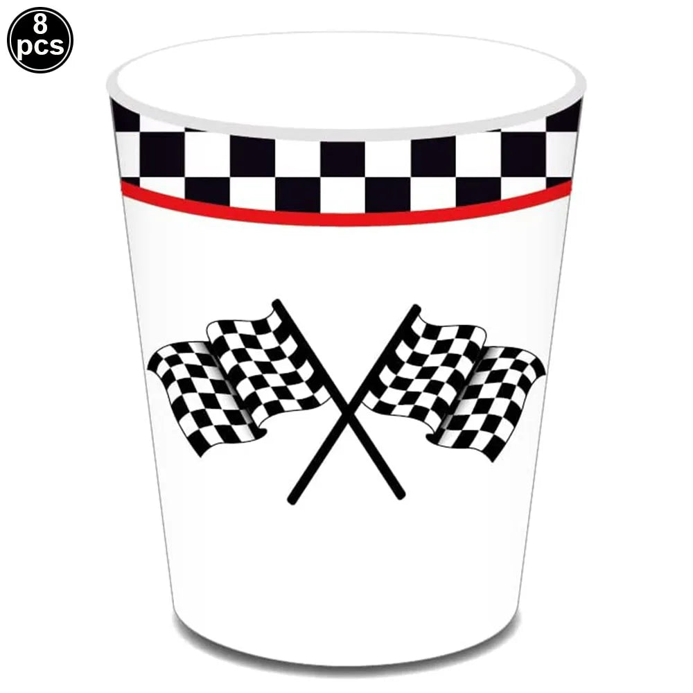 Racing Birthday Decorations Tableclothb