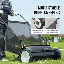 26" Leaf & Grass Push Lawn Sweeper