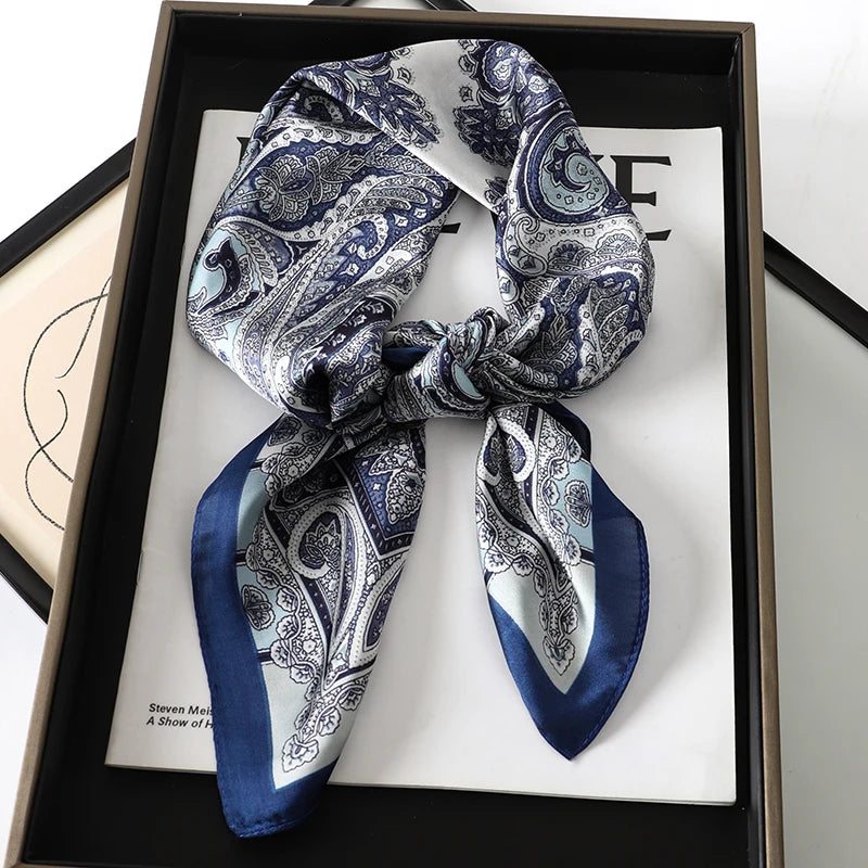 Printed Pashmina Silk Scarf