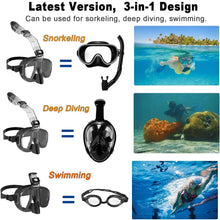 Underwater Snorkeling Half Face Children Snorkeling Mask