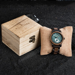 BOBO BIRD Stylish Wood Quartz Wristwatch