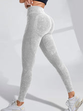 Seamless High Waist Hip Lifting Sand Washed Leggings