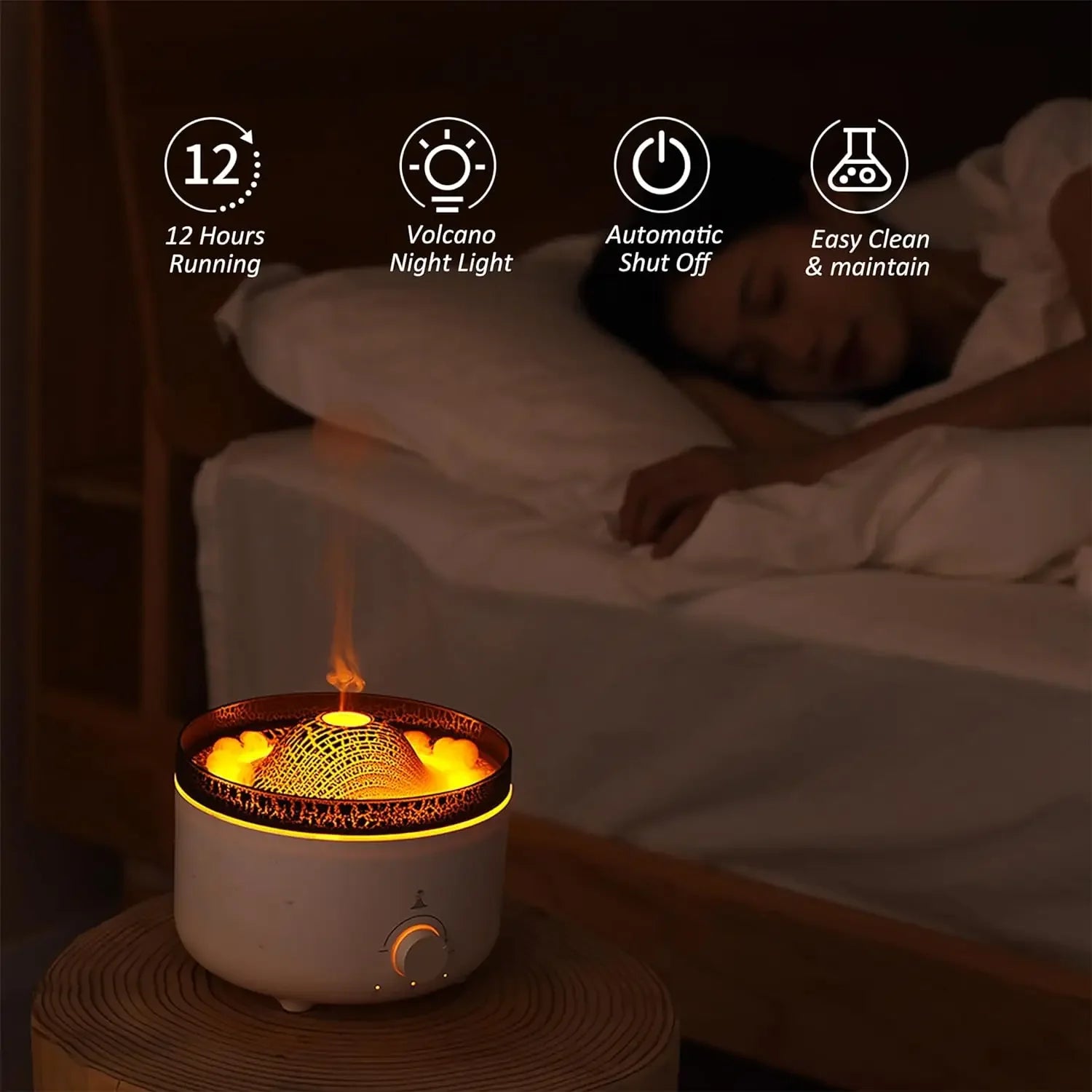 1pc-Volcano Jellyfish Aromatherapy Machine