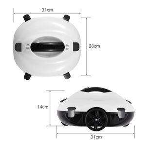 Robotic Pool Cleaner Powerful Suction Silent Operation