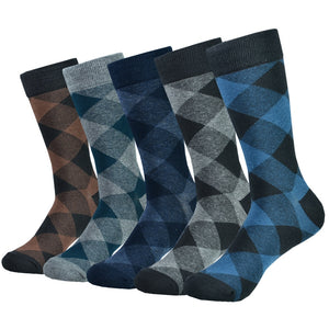 Designer Patterned Cotton Colorful Socks