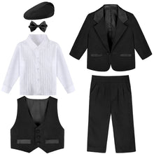 Baby Boy Formal Tuxedo No Tail 5 Pcs Set