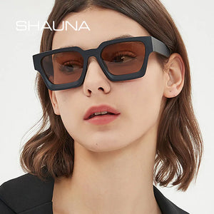 SHAUNA Popular Square Sunglasses