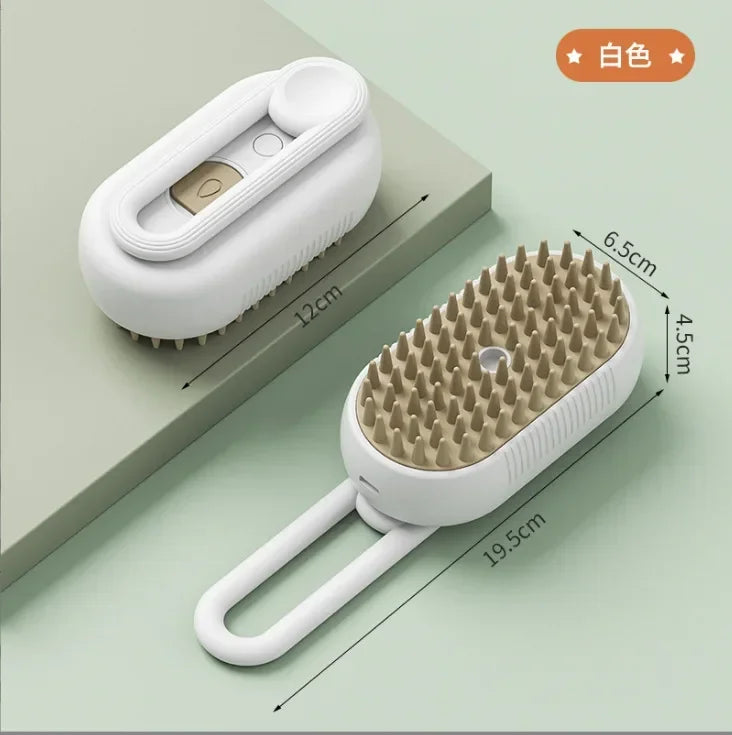 Pet Steam Cat Comb Electric Sprayer for Massage