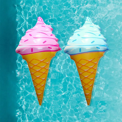 Swimming Pool Party Ice Cream Shaped Float