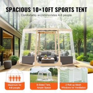 Upgraded Pop Up Bubble Tent with Simple Assembly