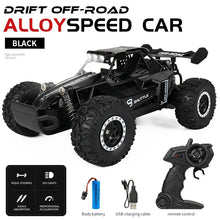 1:16 2WD Car with LED Light 2.4G 20KM/H High Speed Off-Road Climbing Remote Control Car