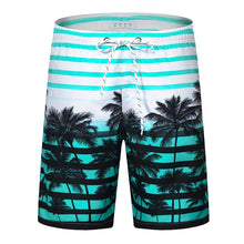 Colorful 3D Print Graphic Swim Trunks
