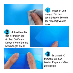 10pce Self-Adhesive Repair Patches For Swimming Pools,
