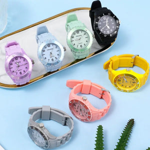 Candy Color Silicone Band Sports Watches