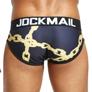 JOCKMAIL Printed Nylon Fast Dry Briefs