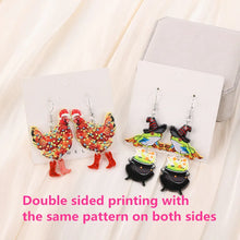 Christmas Animal Drop Acrylic Earrings