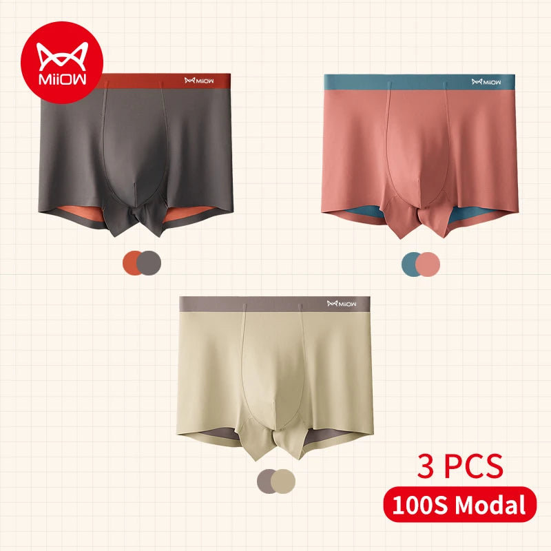 MiiOW Silky Antibacterial Boxers