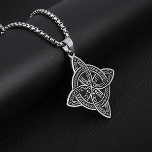 Witch Knot Cuff Stainless Steel Bracelet